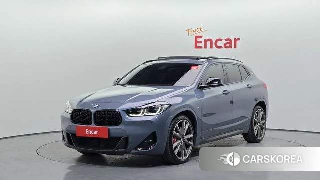 BMW X2 (F39) 2022 Небесно-голубой из Кореи
