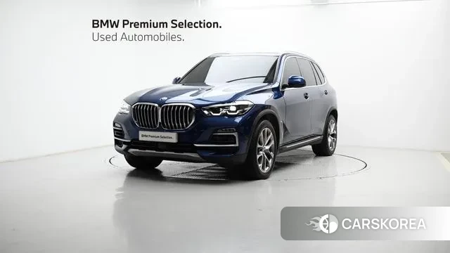 BMW X5 (G05) 2021 Синий из Кореи