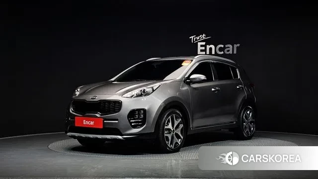 Kia Sportage 4th Generation 2018 Серый из Кореи