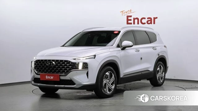 Hyundai The New Santa Fe 2022 Белый из Кореи