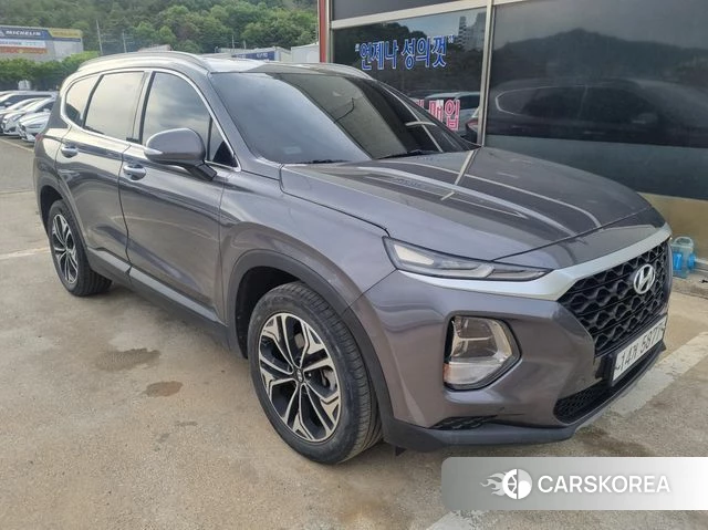 Hyundai Santa Fe TM 2018 Серый из Кореи