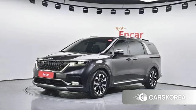 Kia Carnival 4th generation 2021 Серый из Кореи