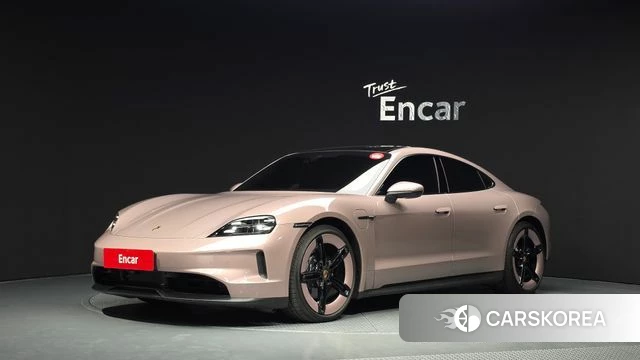 Porsche Taycan 2024 Розовый из Кореи