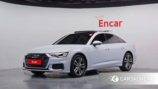 Audi A6 (C8) 2022 Белый из Кореи