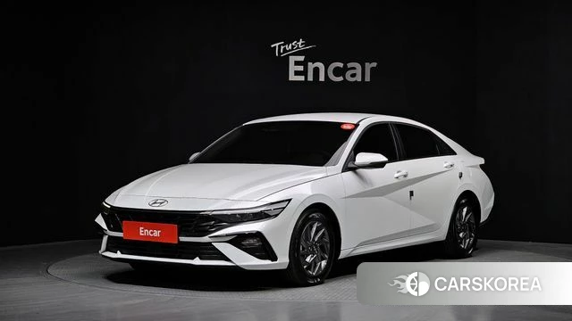 Hyundai The New Avante Hybrid (CN7) 2025 Белый из Кореи