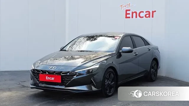 Hyundai Avante (CN7) 2021 Серый из Кореи