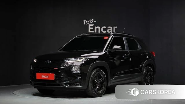 Chevrolet (GM Daewoo) Trailblazer 2021 Черный из Кореи