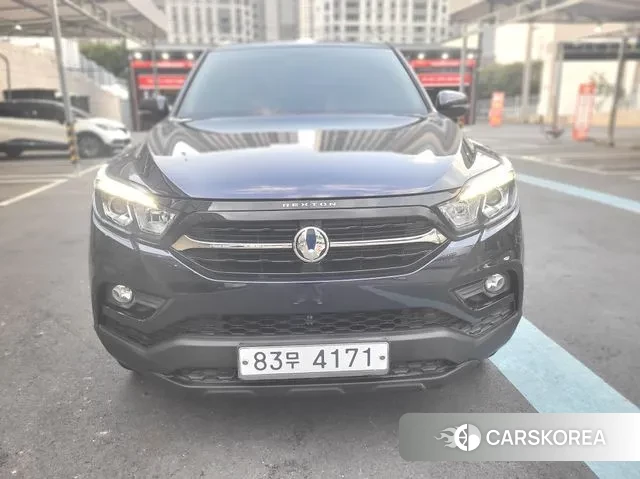 Ssangyong Rexton Sports 2019 Синий из Кореи