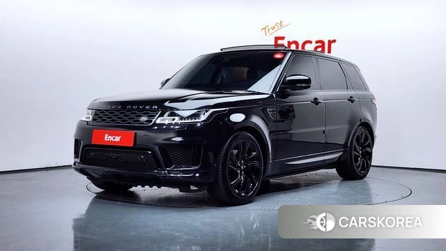 Land Rover Range Rover Sport 2nd Generation 2020 Черный из Кореи