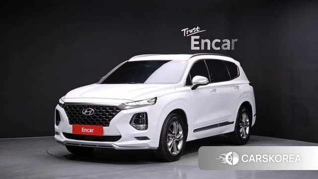 Hyundai Santa Fe TM 2018 Белый из Кореи