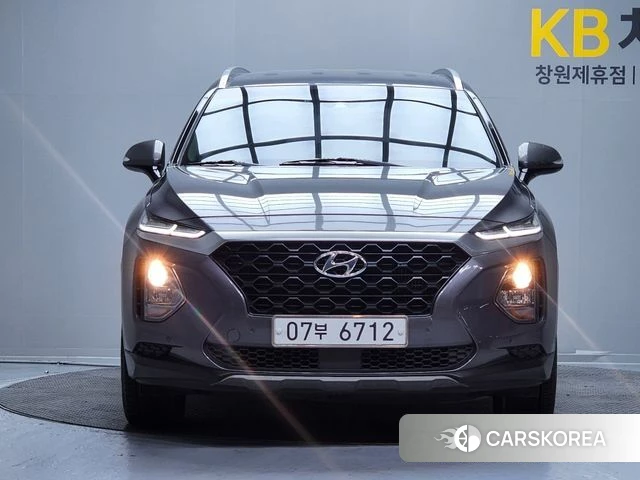 Hyundai Santa Fe TM 2018 Серый из Кореи