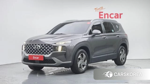 Hyundai The New Santa Fe 2021 Серый из Кореи