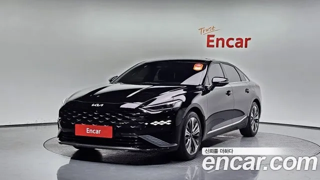 Kia K8 Hybrid 2022 Черный из Кореи