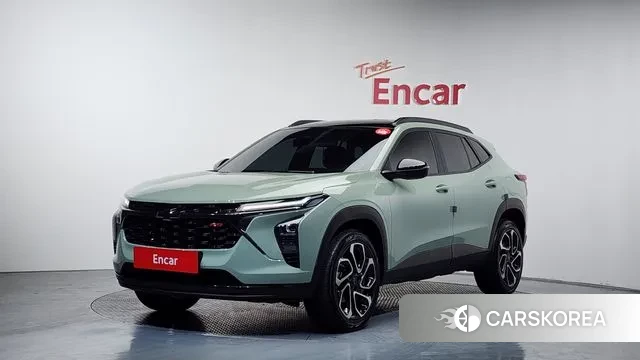 Chevrolet (GM Daewoo) Trax Crossover 2023 Зеленый из Кореи