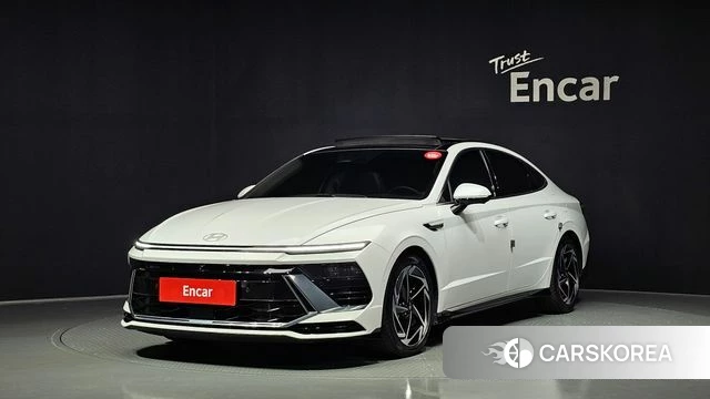 Hyundai Sonata D Edge (DN8) 2023 Белый из Кореи