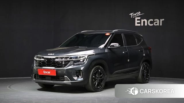 Kia The New Seltos 2023 Серый из Кореи