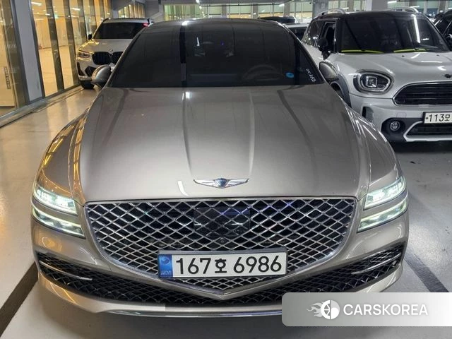 Genesis G80 (RG3) 2021 Серебристо-серый из Кореи