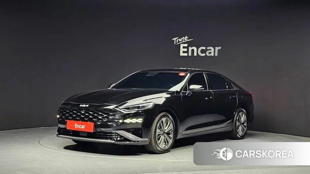 Kia K8 Hybrid 2022 Черный из Кореи