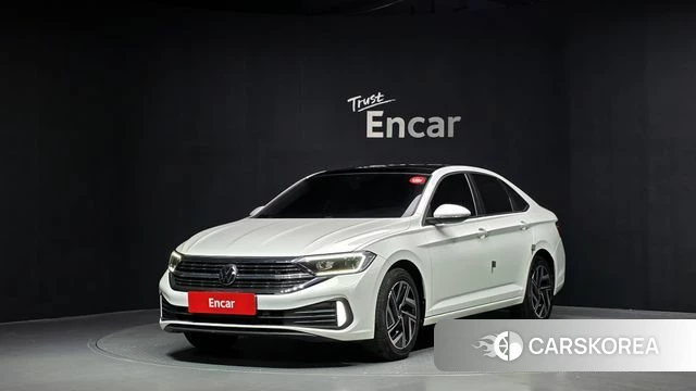 Volkswagen 7th Generation of Jetta 2022 Белый из Кореи