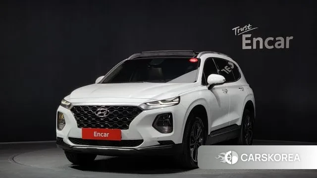 Hyundai Santa Fe TM 2020 Белый из Кореи