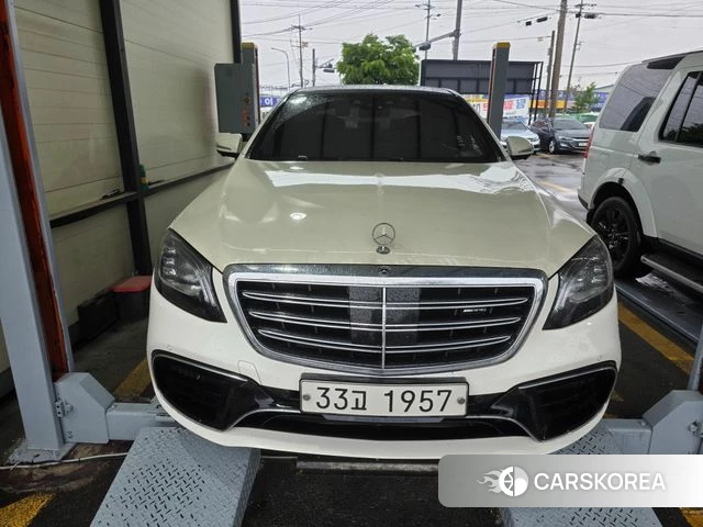 Mercedes-Benz S-Class W222 2018 Белый из Кореи