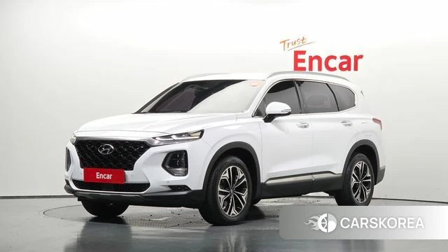 Hyundai Santa Fe TM 2018 Белый из Кореи