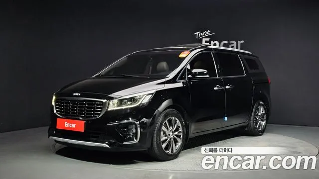 Kia The New Carnival 2018 Черный из Кореи