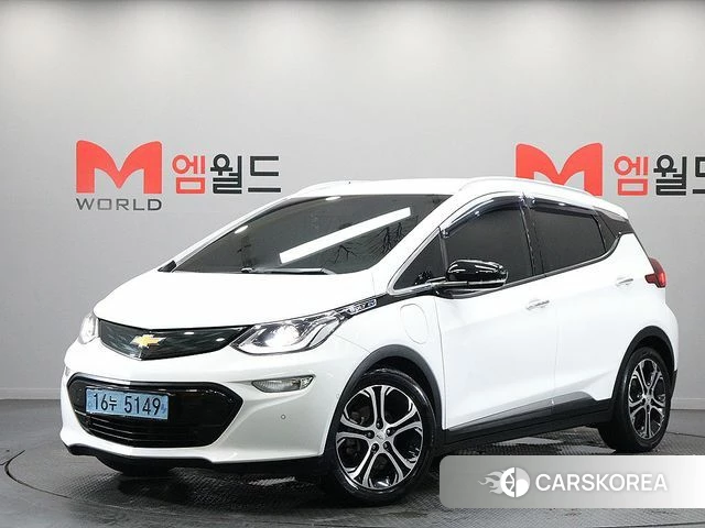 Chevrolet (GM Daewoo) Bolt EV 2018 Белый из Кореи