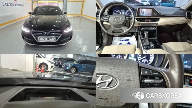 Hyundai Grandeur IG 2018 Черный из Кореи