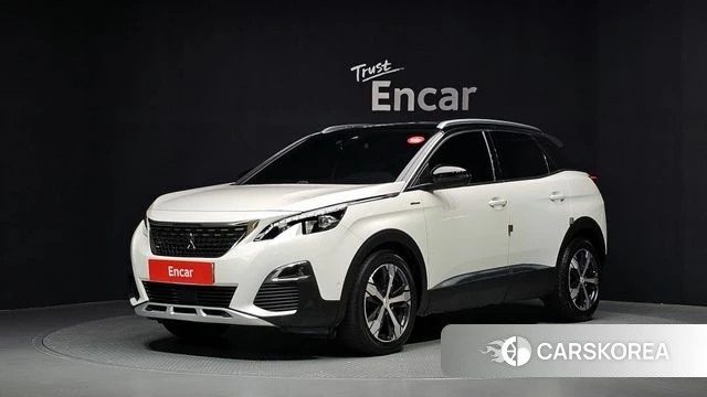 Peugeot 3008 second generation 2021 Белый из Кореи