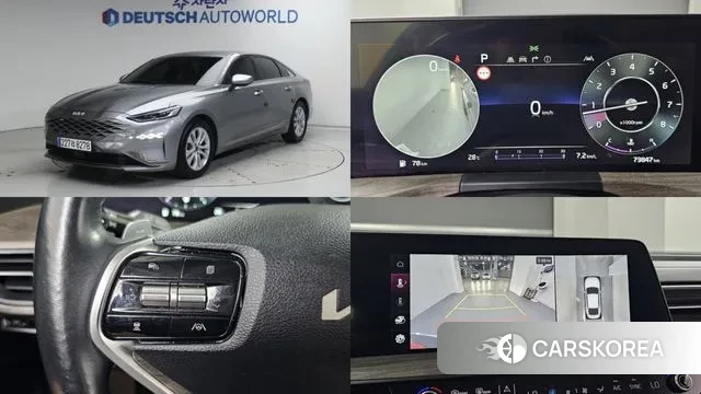 Kia K8 2021 Серебристо-серый из Кореи