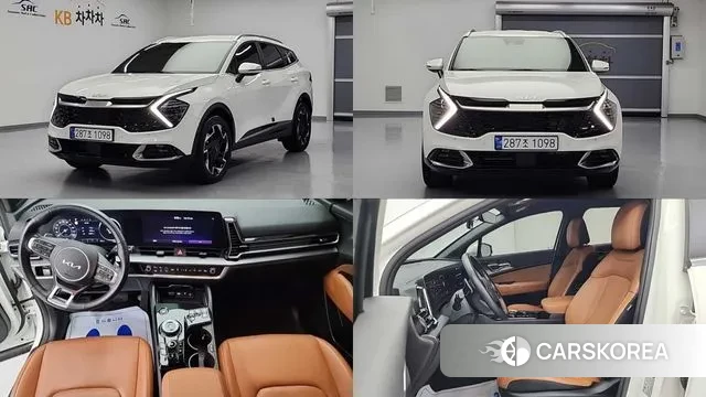 Kia Sportage 5th Generation 2023 Белый из Кореи
