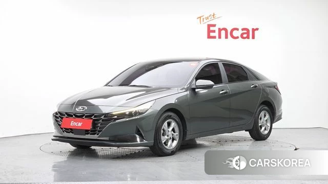 Hyundai Avante (CN7) 2021 Цвет тростника из Кореи