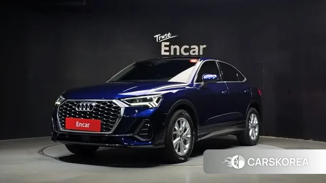 Audi Q3 (F3) 2022 Синий из Кореи