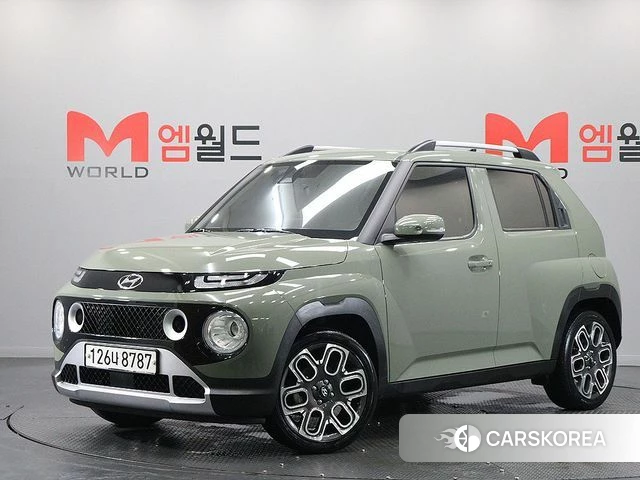 Hyundai Casper 2022 Зеленый из Кореи