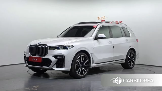 BMW X7 (G07) 2020 Белый из Кореи