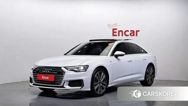 Audi A6 (C8) 2022 Белый из Кореи