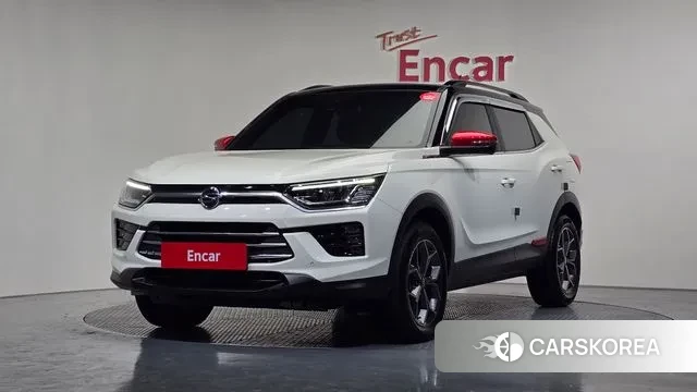 Ssangyong Beautiful Korando 2022 Белый из Кореи