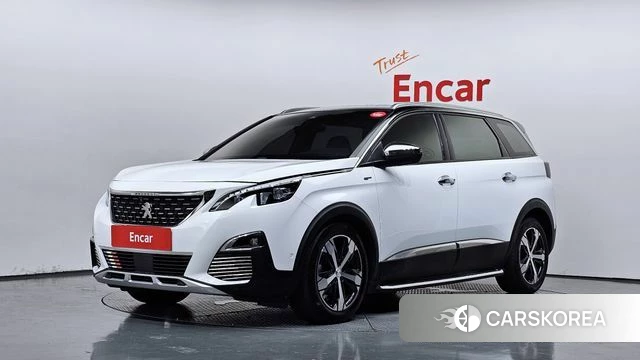 Peugeot 5008 second generation 2019 Белый из Кореи