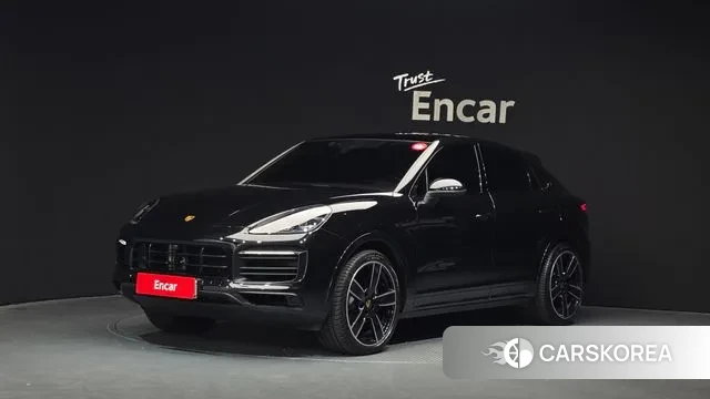 Porsche Cayenne (PO536) 2023 Черный из Кореи