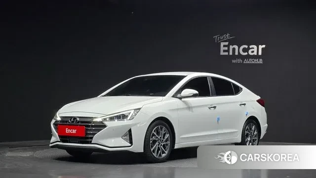Hyundai The New Avante AD 2019 Белый из Кореи