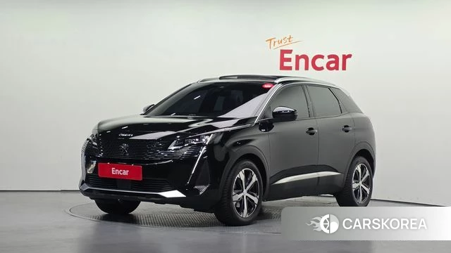 Peugeot 3008 second generation 2022 Черный из Кореи