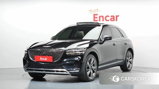 Genesis GV70 2022 Черный из Кореи