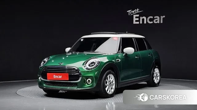 Mini Cooper 2021 Зеленый из Кореи