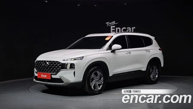 Hyundai The New Santa Fe 2023 Белый из Кореи