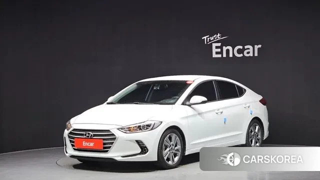 Hyundai Avante AD 2018 Белый из Кореи