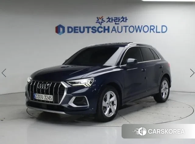 Audi Q3 (F3) 2020 Синий из Кореи