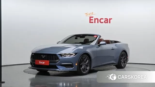 Ford Mustang 7th Generation 2024 Небесно-голубой из Кореи