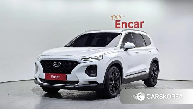 Hyundai Santa Fe TM 2019 Белый из Кореи