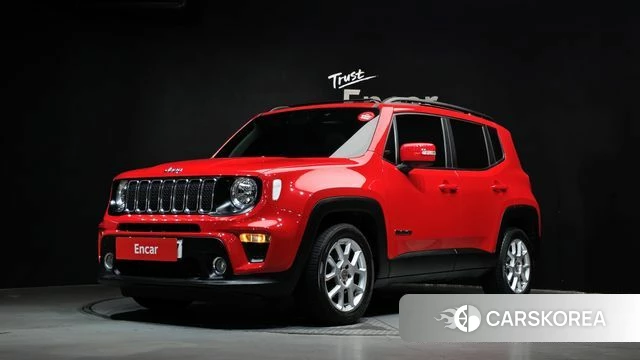 Jeep Renegade 2021 Красный из Кореи